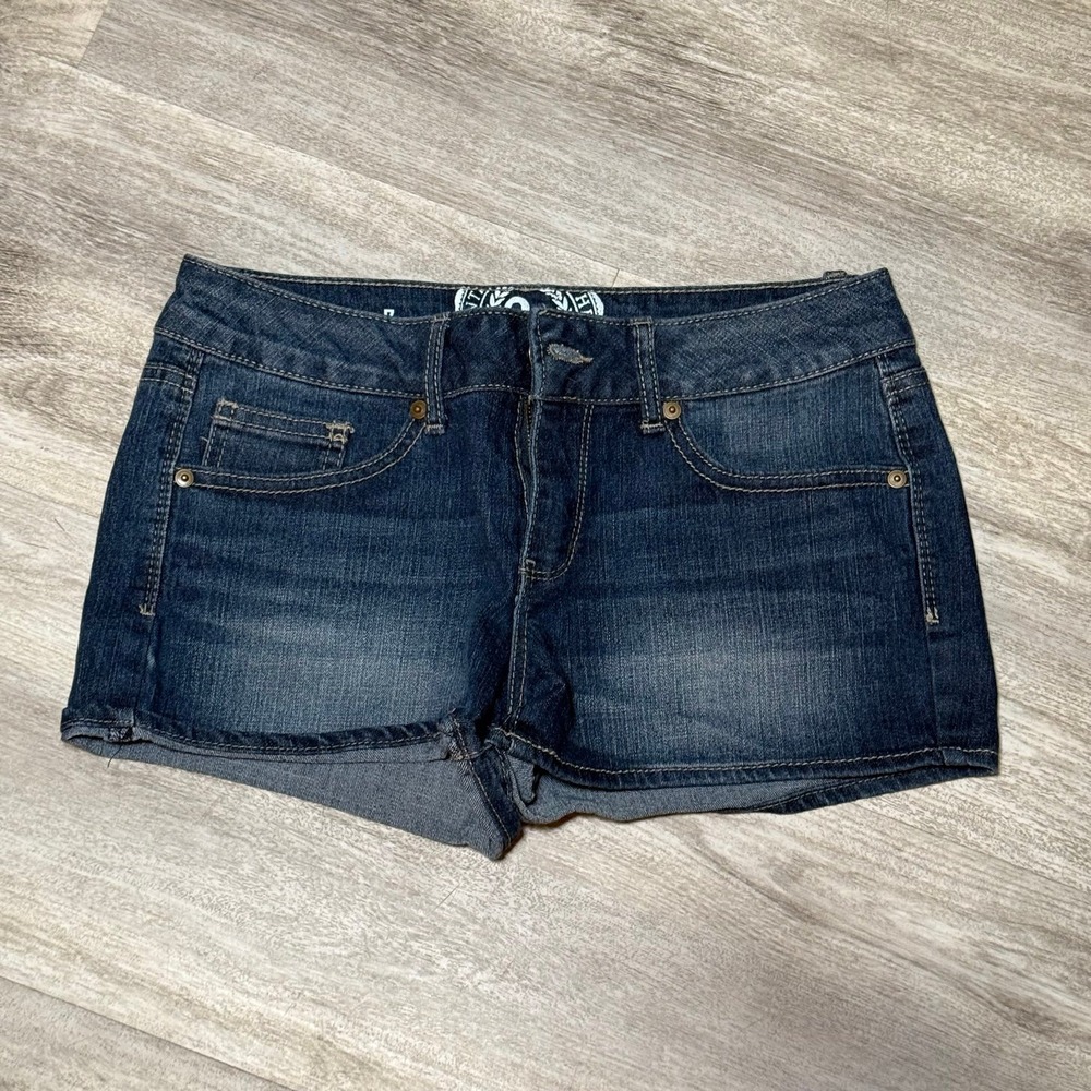 Jean Shorts 7 shortie‎ dark wash